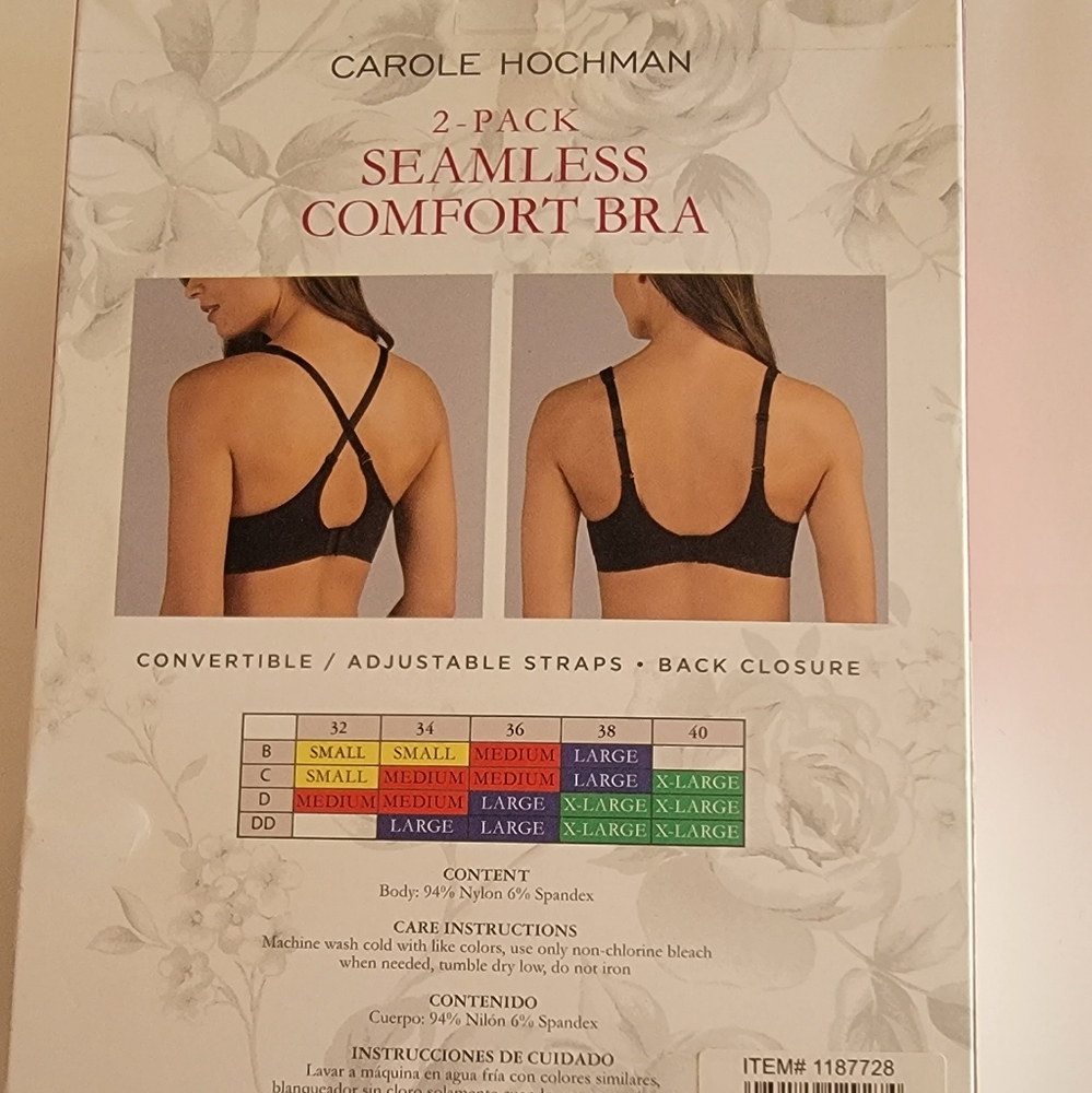 BRA CAROLE HOCHMAN 32B 32C 34B - Picture 4 of 8